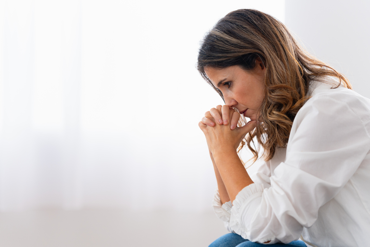 Woman suffering with OCD in Denver