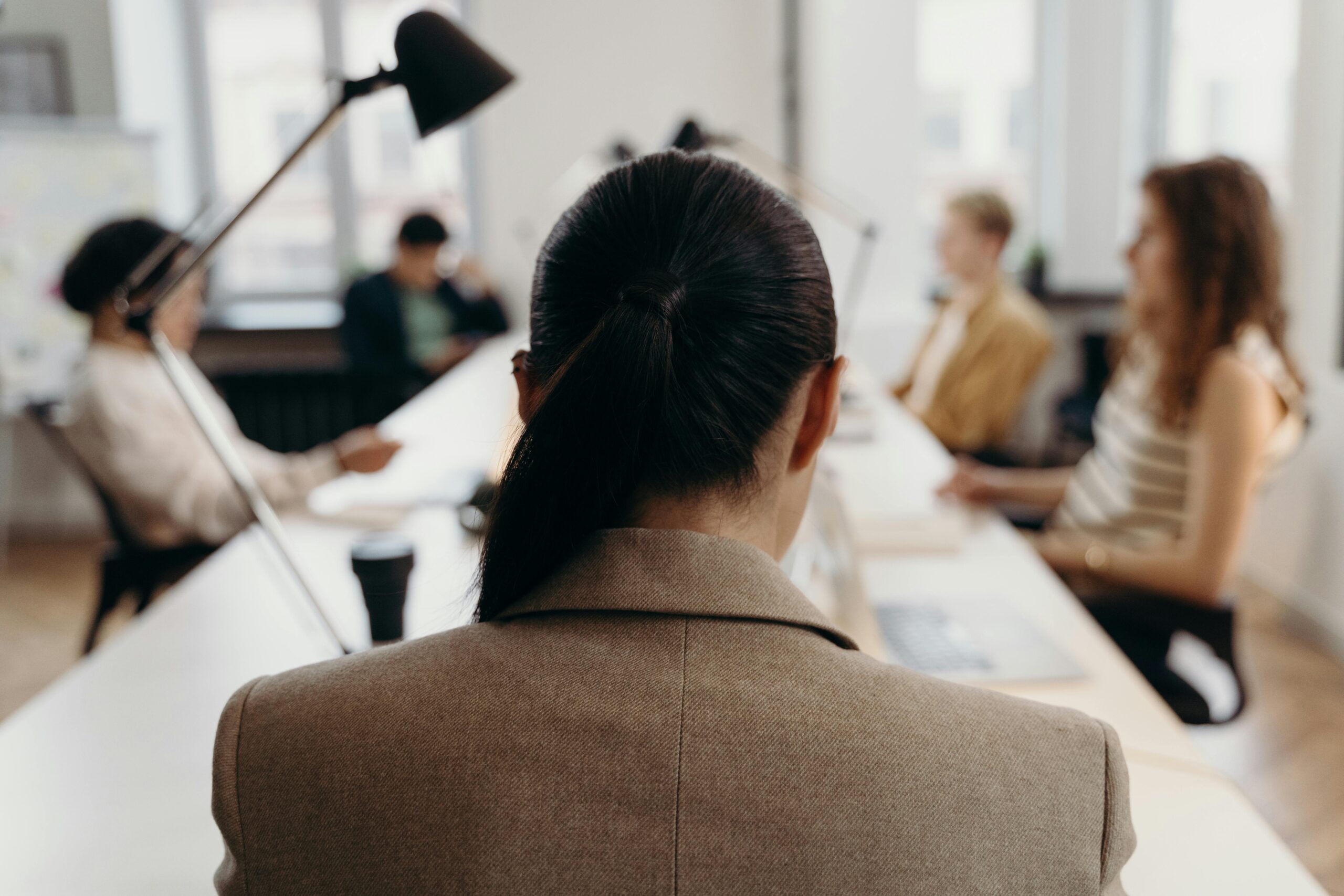 Female leader, leading her team through stress and burnout