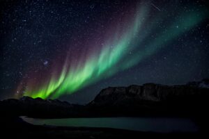 Northern lights representing Ketamine Assisted Psychotherapy experience.